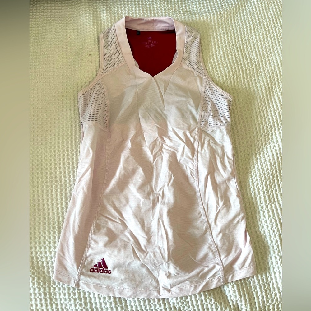 Light pink ADIDAS workout top